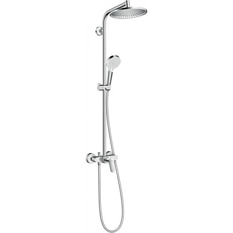 Colonne de douche 240 1jet,Mitigeur mécanique chromé