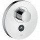 Set de finition avec therm ShowerSelect rond encastré haut débit av 1 sortie chromé 