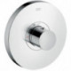 Set finition mitigeur thermostatique ShowerSelect rond encastré haut déb. chromé 