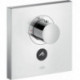 Set finition avec therm ShowerSelect Square encastré haut débit av 1 sortie chromé 
