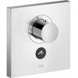 Set finition avec therm ShowerSelect Square encastré haut débit av 1 sortie chromé 