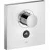 Set finition avec therm ShowerSelect Square encastré haut débit av 1 sortie chromé 