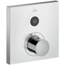 Set de finition mitigeur therm ShowerSelect Square encastréavec 1 sortie chromé 