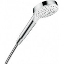 Douchette Crometta 1jet Green 6l/min blanc/chromé