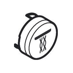 Bouton jet Whirl noir