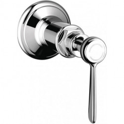 Set de finition pour robinet d’arrêt 1/2et 3/4poignée manette chroméé