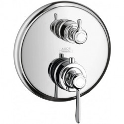 Set fin avec therm enc, robinet d’ar et inverseur intégrés, poignée manette chromé 