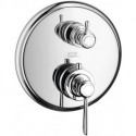 Set fin avec therm enc, robinet d’ar et inverseur intégrés, poignée manette chromé 
