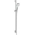 Set Crometta Vario EcoSmart / Unica'Croma 0,90m blanc/chromé