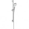 Set Crometta 1jet EcoSmart / Unica'Croma 0,65m blanc/chromé