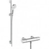 Combi Crometta Vario 0,90m/Ecostat 1001 CL blanc/chromé