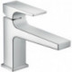 mitigeur de lavabo 100 CoolStart poignée manette bec long, bonde Push-Open chromé 