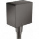 Fixfit Square noir chromé brossé