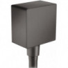 Fixfit Square noir chromé brossé