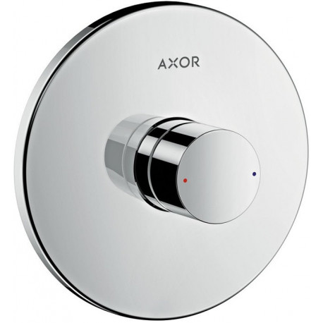 Set de finition pour mitigeur douche encastré, poignée zéro chroméé