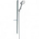 Set de douche Raindance Select S 120 EcoSmart/ Unica'E 0,90 m chroméé