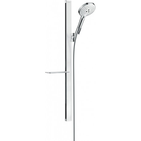 Set de douche Raindance Select S 120 / Unica'E 0,90 m blanc/chromé