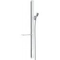 Barre de douche Unica'E 0,90 m blanc/chromé