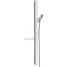 Barre de douche Unica'E 0,90 m blanc/chromé