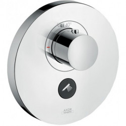 Set de finition avec therm ShowerSelect encastréavec 1 sortie nickel brossé