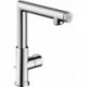 mitigeur lavabo Select 220avec tirette et vidage nickel brossé