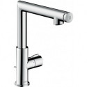 mitigeur lavabo Select 220avec tirette et vidage nickel brossé