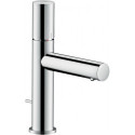 mitigeur lavabo110, poignée zéroavec tirette et vidage nickel brossé