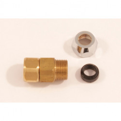 Raccord de tuyau chromé IDEAL STANDARD