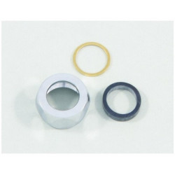 Ecrou union 12 tube 3/8 pouces chrome IDEAL STANDARD