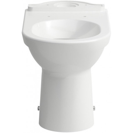 WC sur pied combiné LAUFEN PRO à fond creux, sortie horizontale 6 litres, blanc LAUFEN