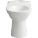 WC sur pied combiné LAUFEN PRO à fond creux, sortie horizontale 6 litres, blanc LAUFEN