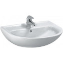 Lavabo LAUFEN PRO B avec trop-plein, version 1 trou robinet 550 x 440 mm blanc LAUFEN