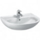 LAUFEN PRO B Lavabo avec trop-plein, design 1 trou pour robinet, 650 x 500 mm, Bahama beige LAUFEN