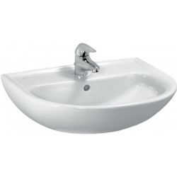 Lavabo LAUFEN PRO B avec trop-plein, 1 trou de robinetterie 650 x 500 mm pergamon LAUFEN