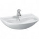 Lavabo LAUFEN PRO C avec trop-plein, version 1 trou pour robinet 550 x 400 mm blanc LAUFEN