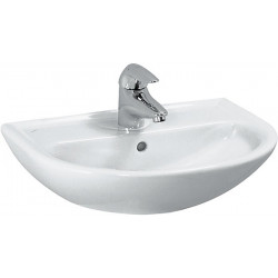 LAUFEN PRO B lave-mains avec trop-plein, 1 trou pour robinet design 450 x 330 mm, Bahama beige LAUFEN