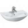 LAUFEN PRO B lave-mains avec trop-plein, 1 trou pour robinet design 450 x 330 mm, Bahama beige LAUFEN