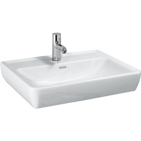 LAUFEN PRO A Lavabo avec trop-plein, version 1 trou robinet 550 x 480 mm blanc LAUFEN