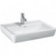 LAUFEN PRO A Lavabo avec trop-plein, version 1 trou de robinetterie 550 x 480 mm pergamon LAUFEN