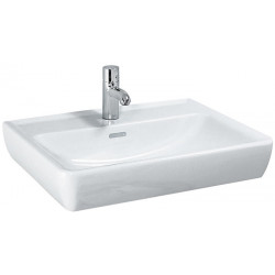 LAUFEN PRO A Lavabo avec trop-plein, 1 trou pour robinetterie 600 x 480 mm blanc LAUFEN