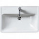 LAUFEN PRO A Lavabo avec trop-plein, 1 trou de robinetterie design 600 x 480 mm, Bahama beige LAUFEN