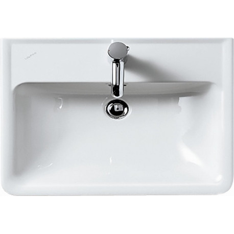 LAUFEN PRO A Lavabo avec trop-plein, 1 trou de robinetterie design 600 x 480 mm, Bahama beige LAUFEN