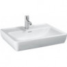 LAUFEN PRO A Lavabo avec trop-plein, 1 trou de robinetterie 650 x 480 mm blanc LAUFEN