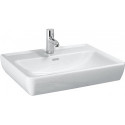 LAUFEN PRO A Lavabo avec trop-plein, 1 trou de robinetterie 650 x 480 mm pergamon LAUFEN