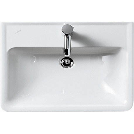 LAUFEN PRO A lavabo avec trop-plein, sans trou pour robinet 550 x 480 mm blanc LAUFEN