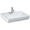 LAUFEN PRO A lavabo avec trop-plein, sans trou pour robinet 600 x 480 mm blanc LAUFEN