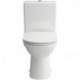 WC sur pied combiné LAUFEN PRO à fond creux, sortie horizontale 6 litres, Bahama beige LAUFEN