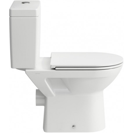 WC sur pied combiné LAUFEN PRO à fond creux, sortie horizontale 6 litres pergamon LAUFEN