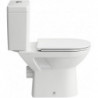 WC sur pied combiné LAUFEN PRO à fond creux, sortie horizontale 6 litres pergamon LAUFEN