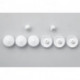 Tampon LAUFEN PRO pour abattants WC VIENNE ancienne version (modèle Schwab 66 LAUFEN